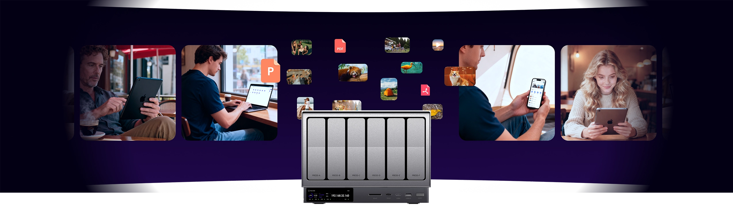 Zettlab D6/D8 Ultra AI NAS MULTI_DEVICE_USE
