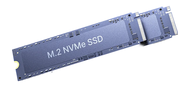 Dual M.2 NVMe SSD Slots