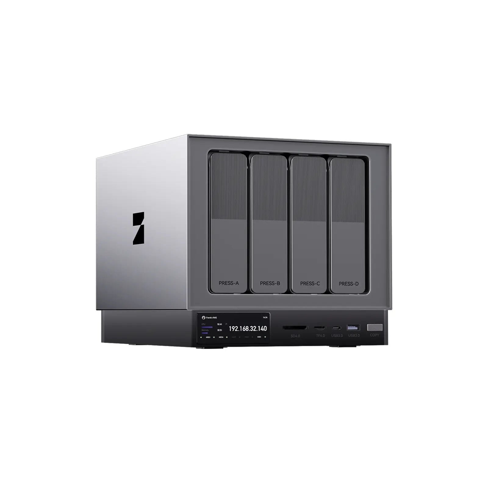  Zettlab D4  AI NAS for Home and Studio  #Model_D4