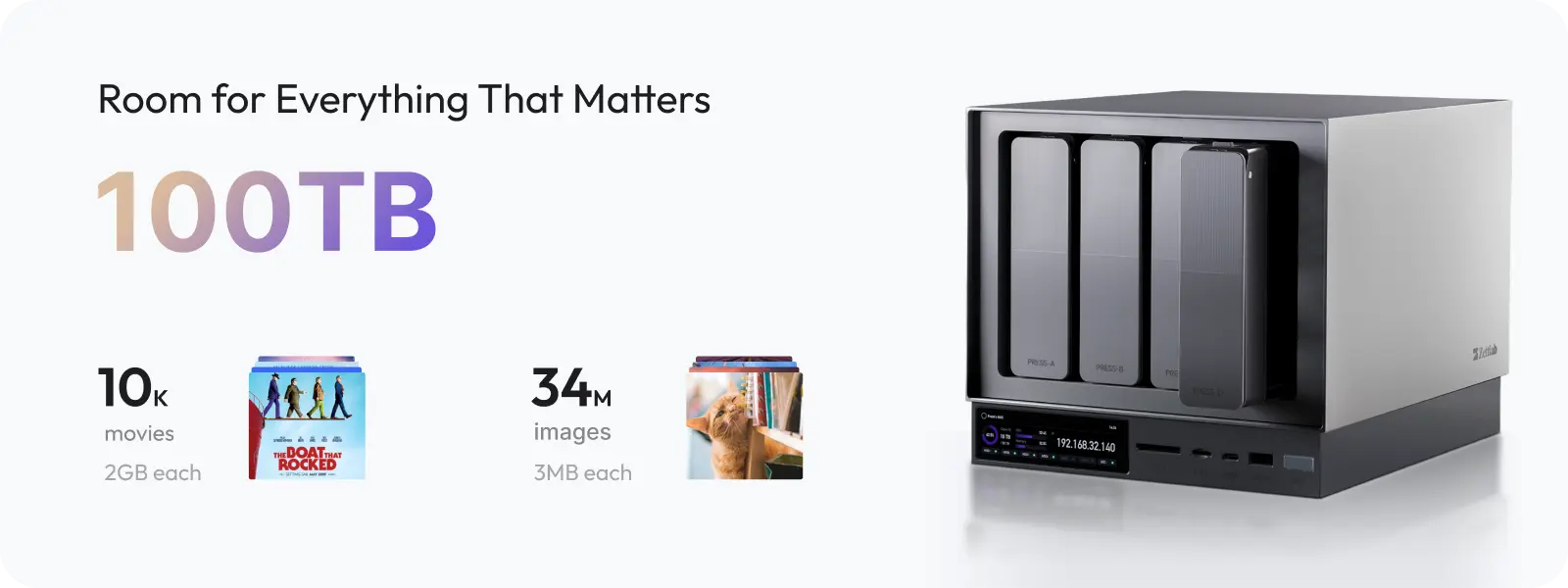 Zettlab D4 and D6 AI NAS- storage