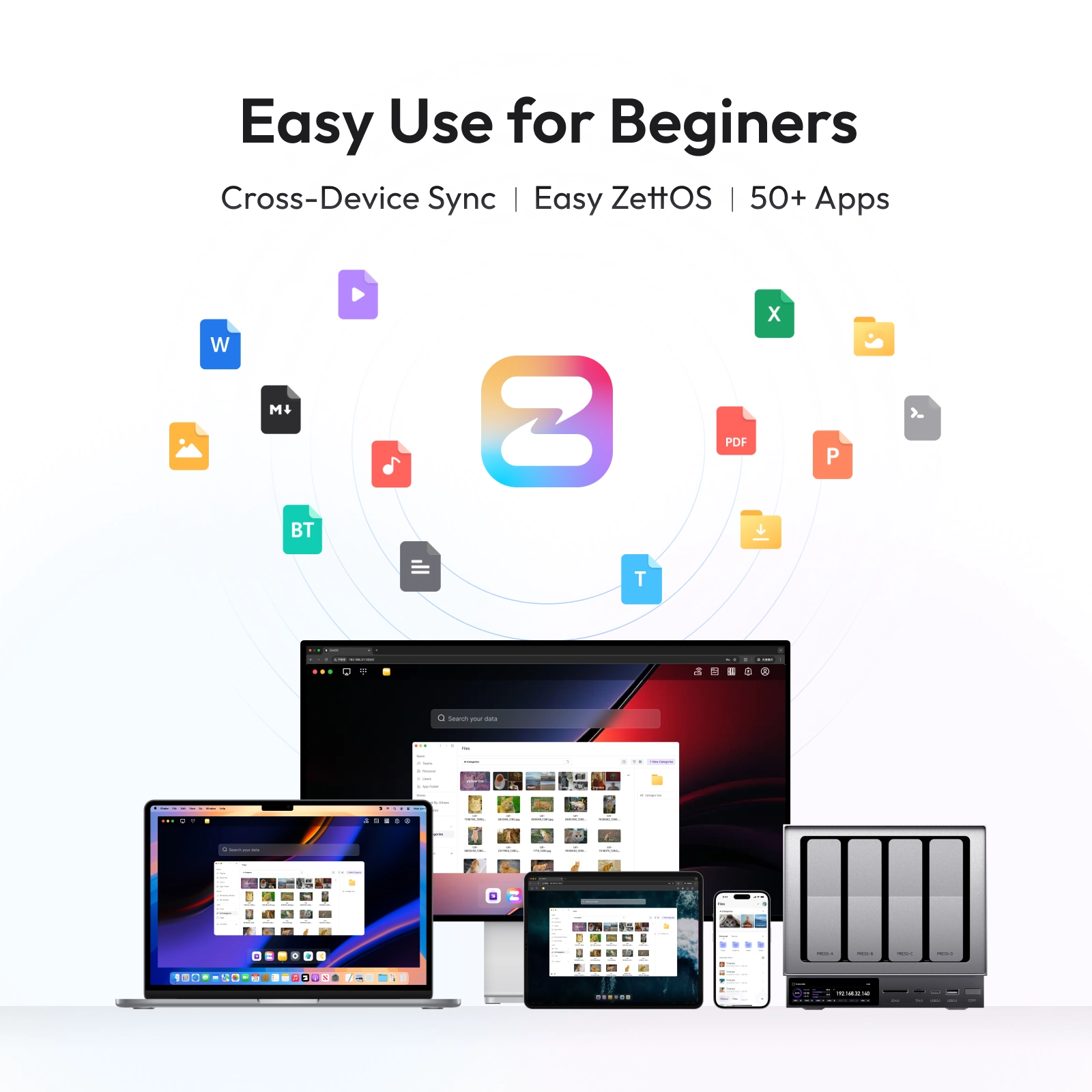 Zettlab D4 and D6 AI NAS - easy use