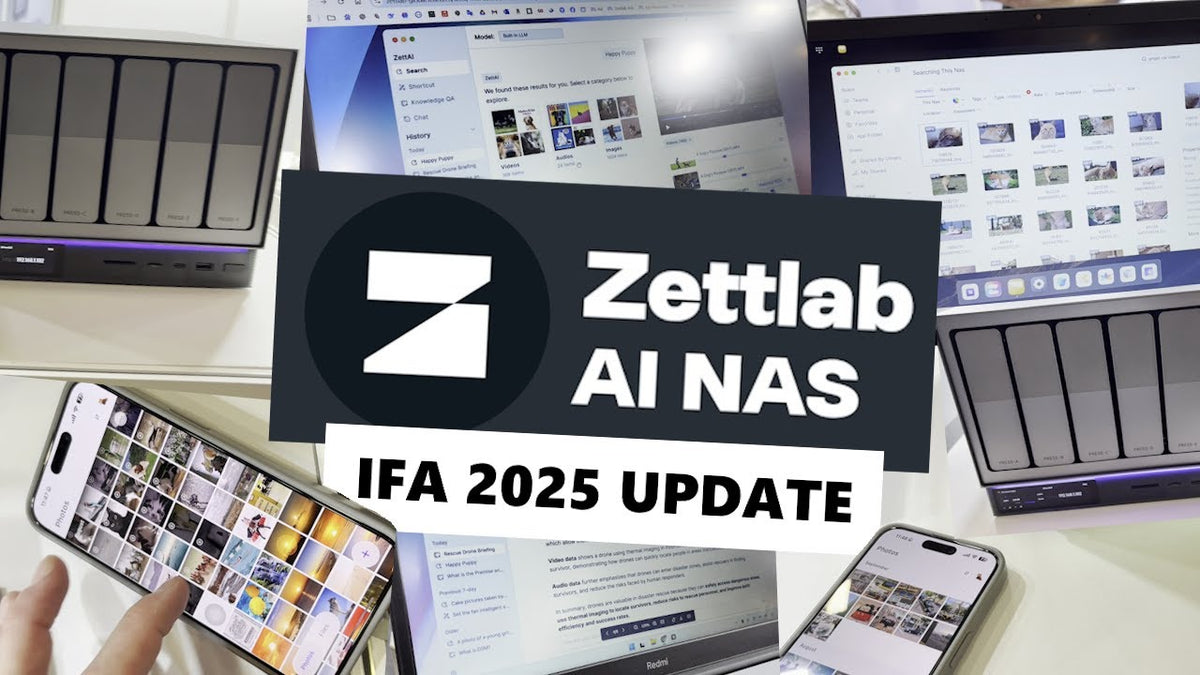 Zettlab AI NAS video