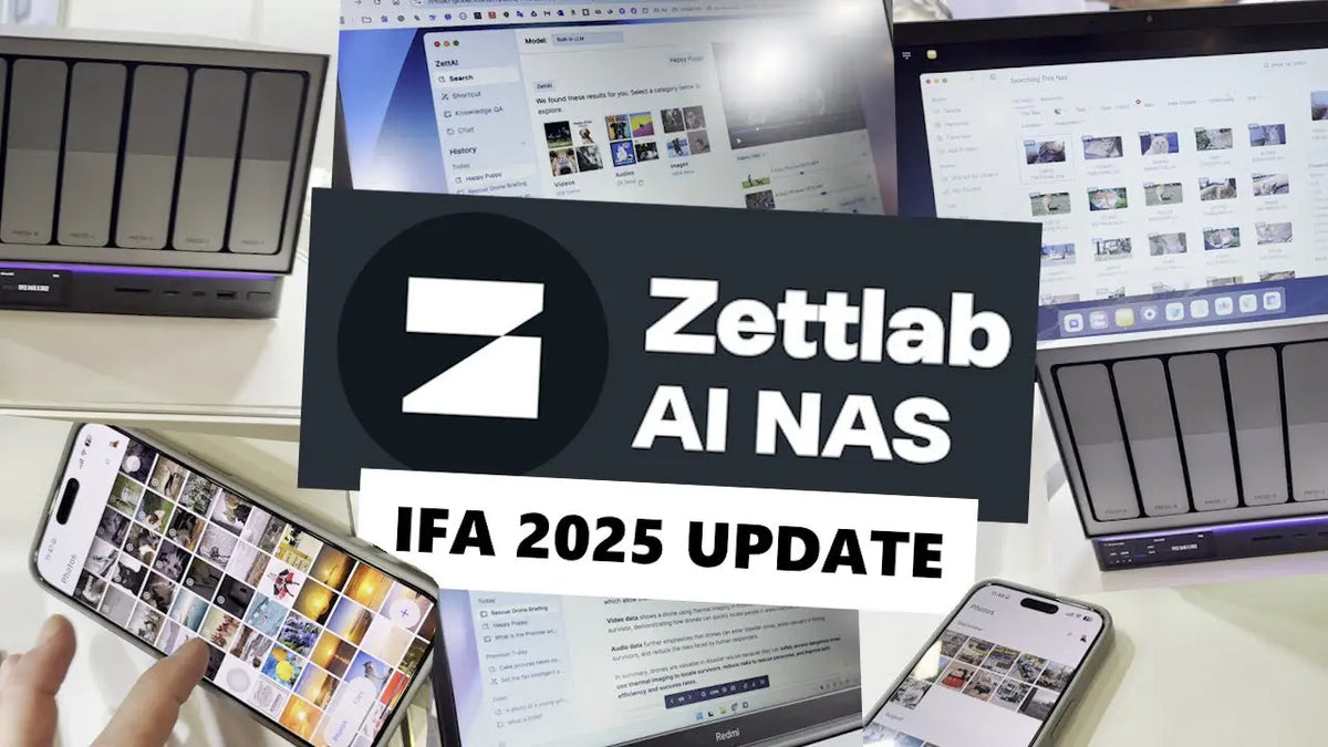 Zettlab AI NAS video